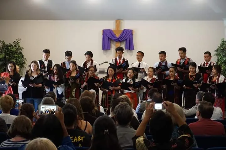 First Naga Baptist Church gathering