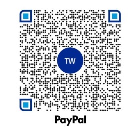 PayPal donation QR code